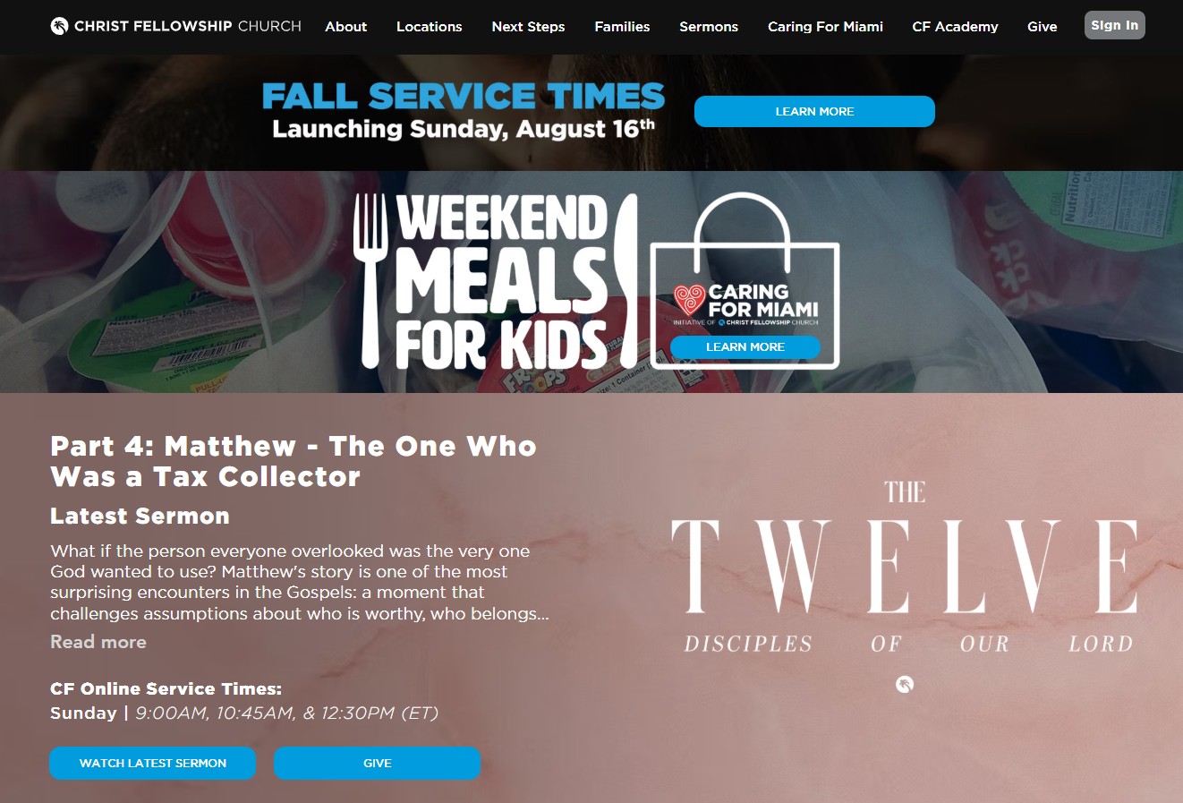 Church website