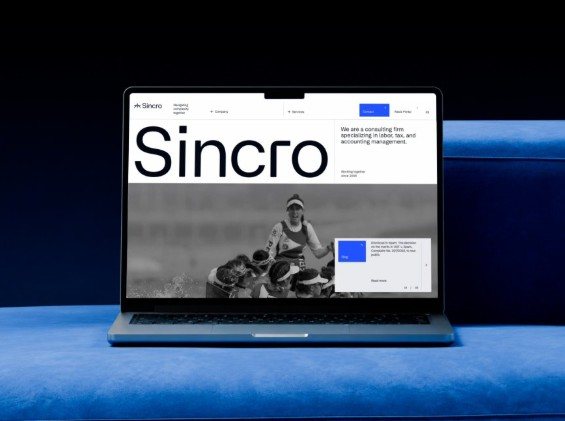 Consulting firm website