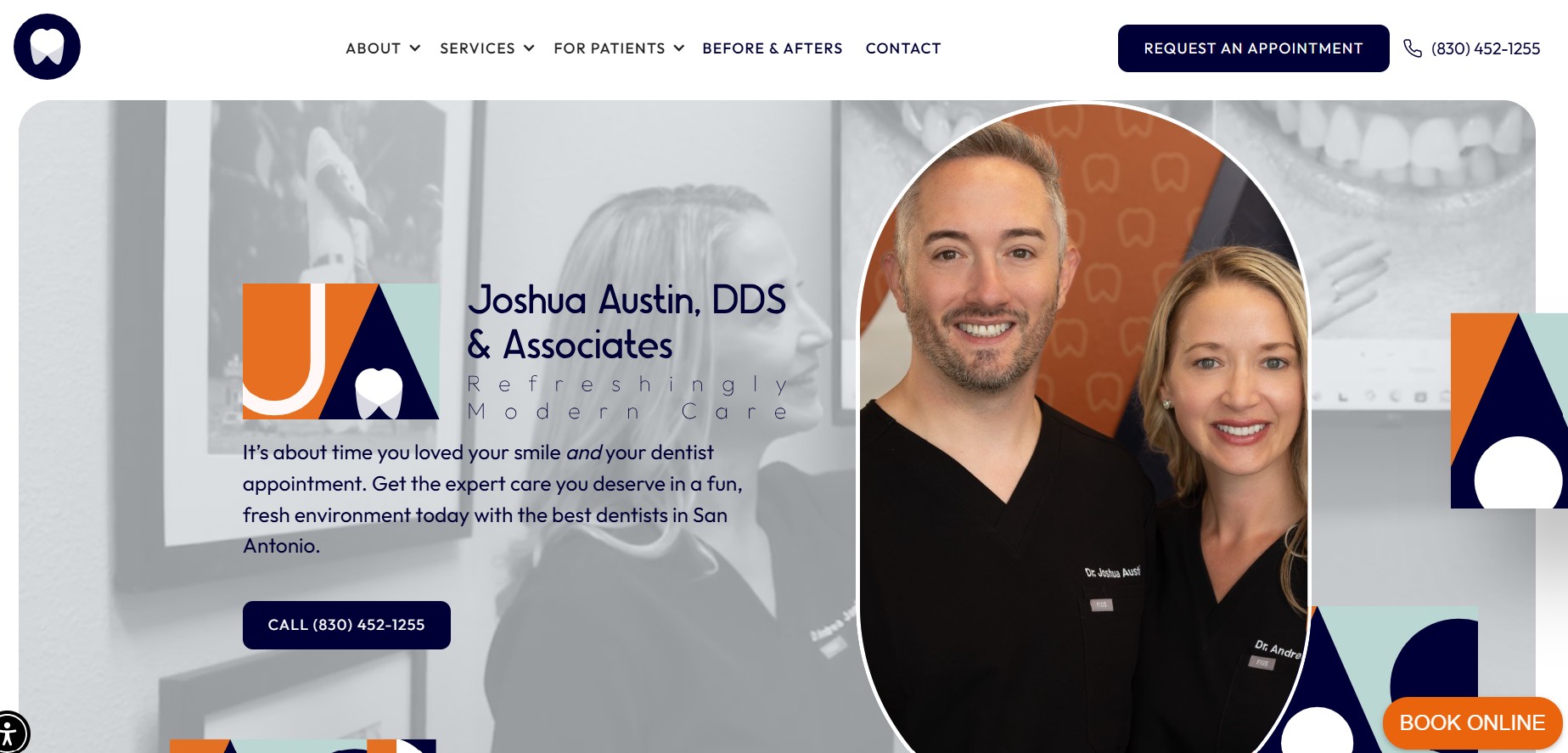 Dental practice website